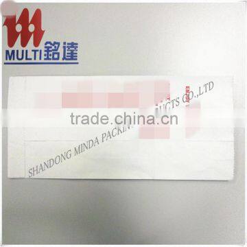Manufacturer Supplier Stripe White Kraft Paper Bag photo-6