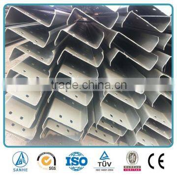 Galvanised Perforated Z Type Channel Steel from China