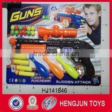 2015 Top selling electronic plastic soft bullet gun toy for kids