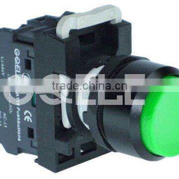 LA115 Extended Push button switch with light