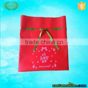 reusable customized drawstring non woven bag