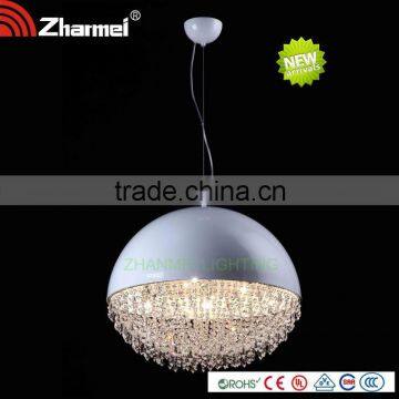 Round Modern Crystal Drop Pendant Lamp,Pendant light