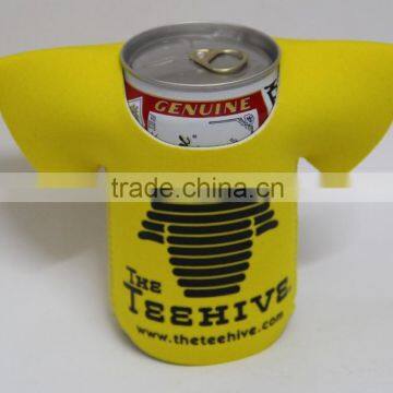 T-shirt Neoprene Beer Can cooler,Outside Beer Coolie