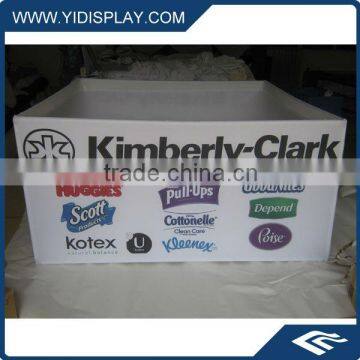 8ft Square hanging signs displays