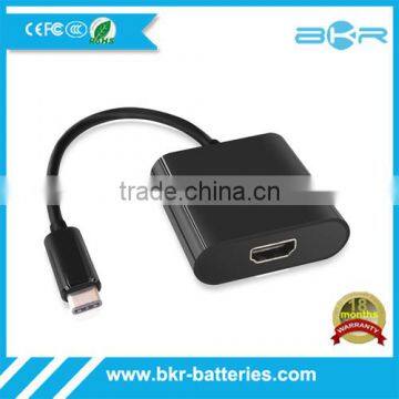 USB3.1 Type C male to High Definition Multimedia Interface cable adapter