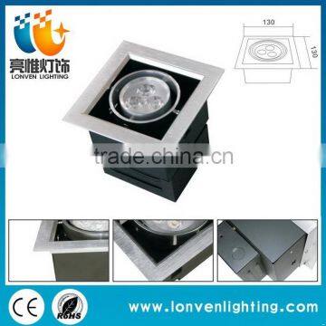 2015 new products high power 1x3w down light led