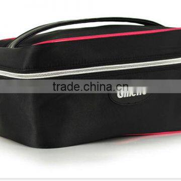 Black Fiber Waterproof Tote Makeup Case Box photo-1