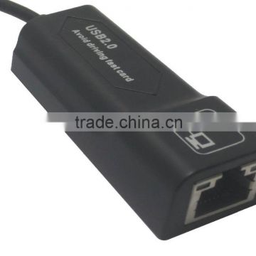 USB2.0 lan card with cable