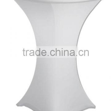 High quality spandex stretch cocktail table cover