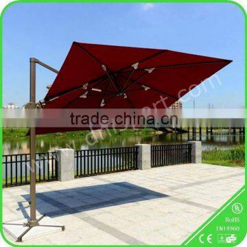 large 360 degree rotation garden umbrella