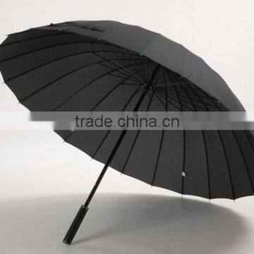 24 rib straight umbrella