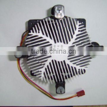 CPU cooler,temprature controlled,used for LGA775