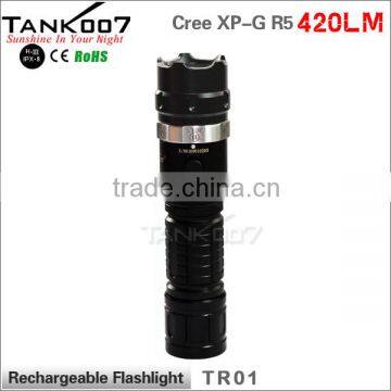 Tank007 Police Led Rechargeable Flashlight TR01 photo-4