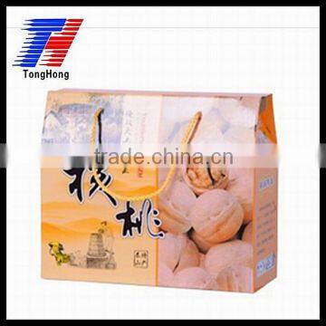 Custom good quality corrugated box with printing and handles