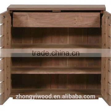 Trade assurance antique design handmade wooden rack on sale pinewood shoe rack on sale