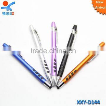 promotion item rubber handle colorful plastic stylus pen