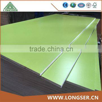 12mm Furniture Grade Melamine Faced Color Plywood