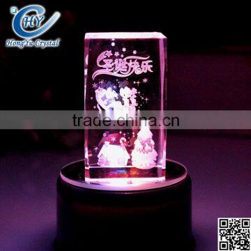 3d Etched Crystal Laser Engraving Gifts Glass Cube photo-6