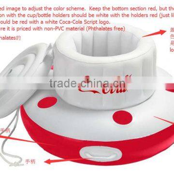 Inflatable pvc ice buket