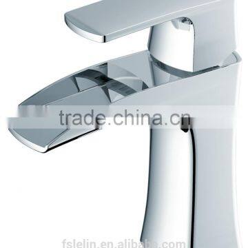 Brass faucet mixer tap & basin faucet & waterfall tap faucet GL-18023