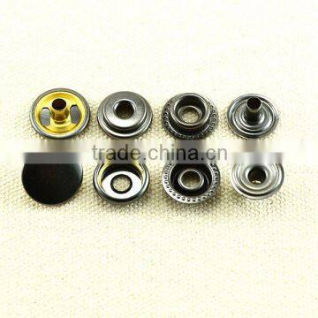 metal brass ring snap button