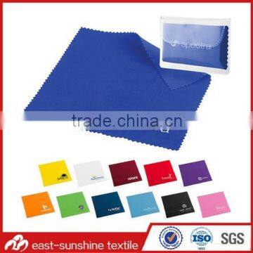 100%polyester microfiber cleaning fabric for eyeglasses