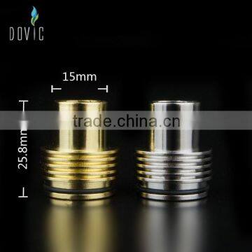 Beautiful design plastic 22 mm glass drip tip ,chuff enuff drip top large in stock