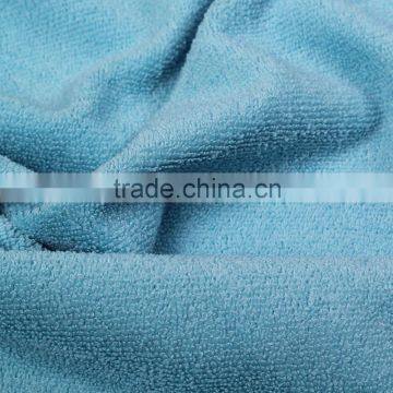 100% polyester New Household super soft microfiber terry fabric for car cleaning, hair drying