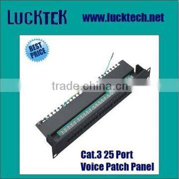 Cat.5e 25 Port Voice Patch Panel