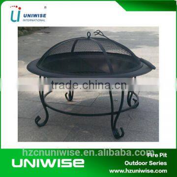 Outdoor metal fire pit designs with covers, iron cast outdoor fire pit