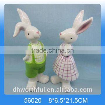 Cutely Giftware Ceramic Easter Rabbit for Decor photo-3