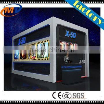 Woo!! Popular 5D Cinema With 3d Glasses Including the Outside Cabin/box/amazing High Technology Blue 5d Cinema