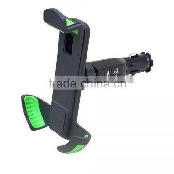 2016 Universal dual USB car holder with charger for smartphone