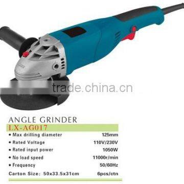 quality 1050w 5" 125MM electric angle grinder with GS/CE