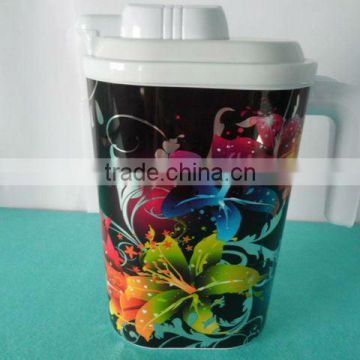 1500ml plastic water jug with moving lids