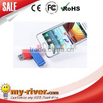 Hot Sale OTG USB Flash Drive Mobile Pendrive 4GB 8GB 16GB 32GB 64GB USB Stick External Memory