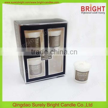 2016 new colored and scented candle votive