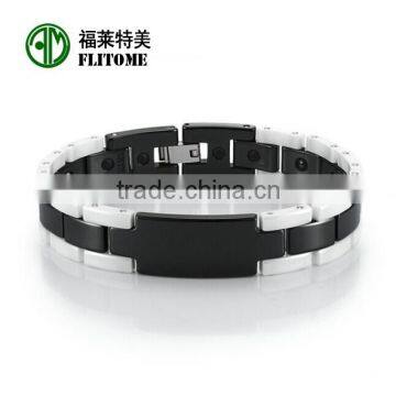 2013 Fashion latest shiny bio ceramic bracelet