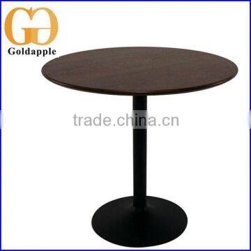 Vintage Commercial Metal Table Iron Tea Table Wooden Table