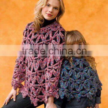 ladies hand knitted shawl