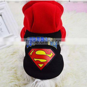 Dog Pet Superman Clothes/Hero Superman Pet Dog Puppy Wear /Pet Wear