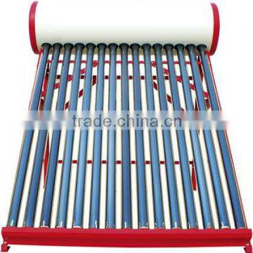 OEM Factory Non-Pressurized Small Solar Water Heater With Painted Steel Shell Or Stainless Steel