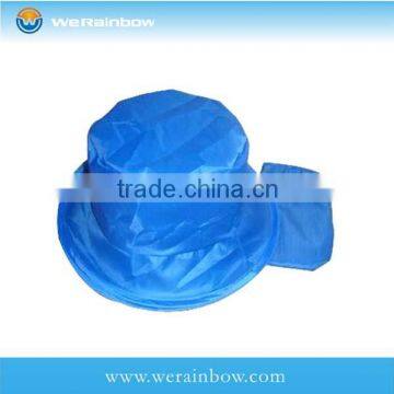 cheap wholesale 190t foldable hat for promotion