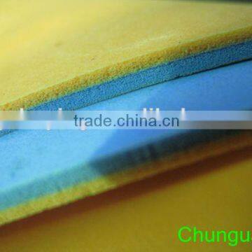 Latex foam rubber foam sheet / roll with two colors for shoe insole