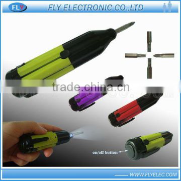 5 in 1 Handheld screwdriver with LED light