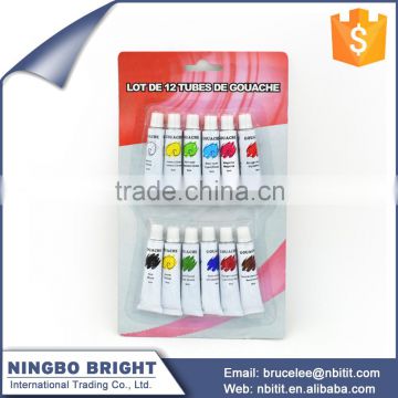 high quality 12 Colors Gouache Paint Set