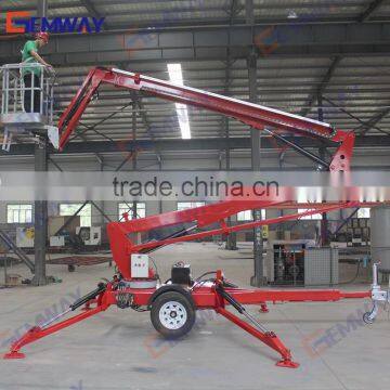 14m Trailer hydraulic bucket lift for sale