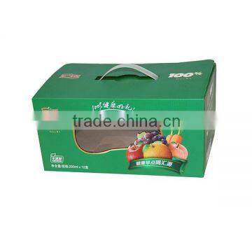 Green Juice Packing Case with Window