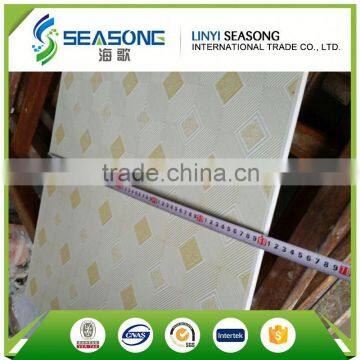 pvc gypsum ceiling tiles of special series for decoration