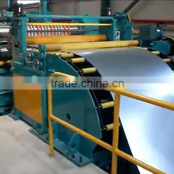 Full Automatic Steel Sheet Coil Slitting And Rewinding Machine Galvanized Steel Coils Slitting Line